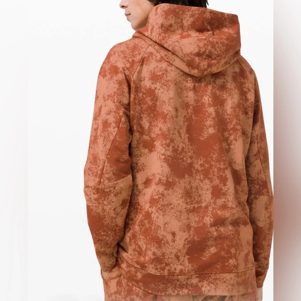 Lululemon City Sweat Pullover Hoodie Astral Dark Terracotta Desert Sun Medium - Picture 2 of 14